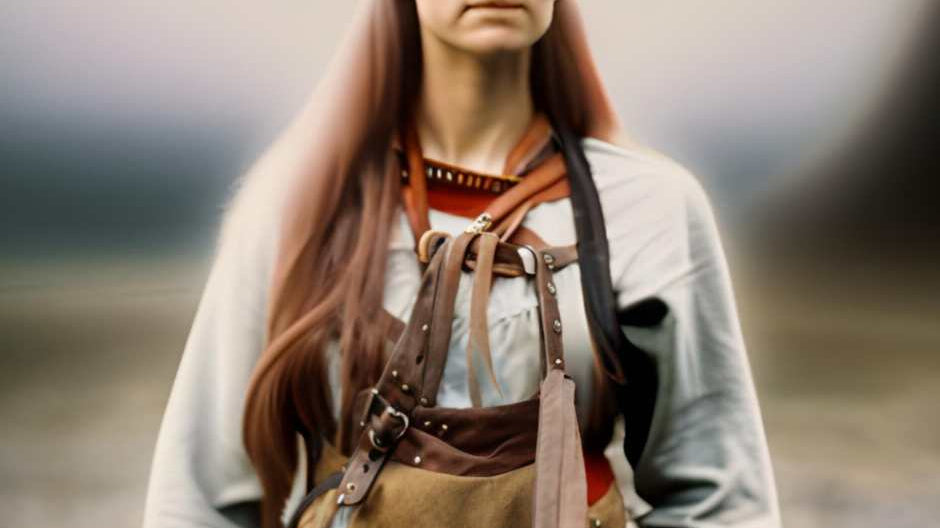 viking woman got a rune stone