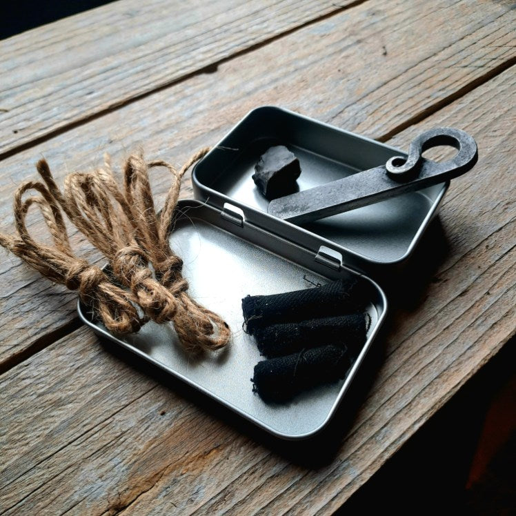 Hand-forge your next adventure! Light fires with flint & steel, the traditional way. Learn, explore, be prepared.