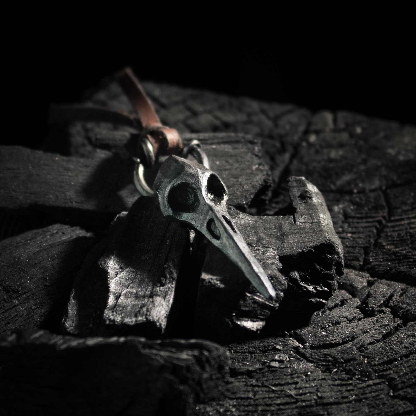 The Raven Skull: On the Whisper of Thought and the Shadow of Memory