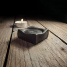 forged rustic tea light holders