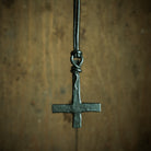 Inverted cross pendant