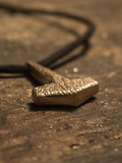 thors mjonir necklace in bronze