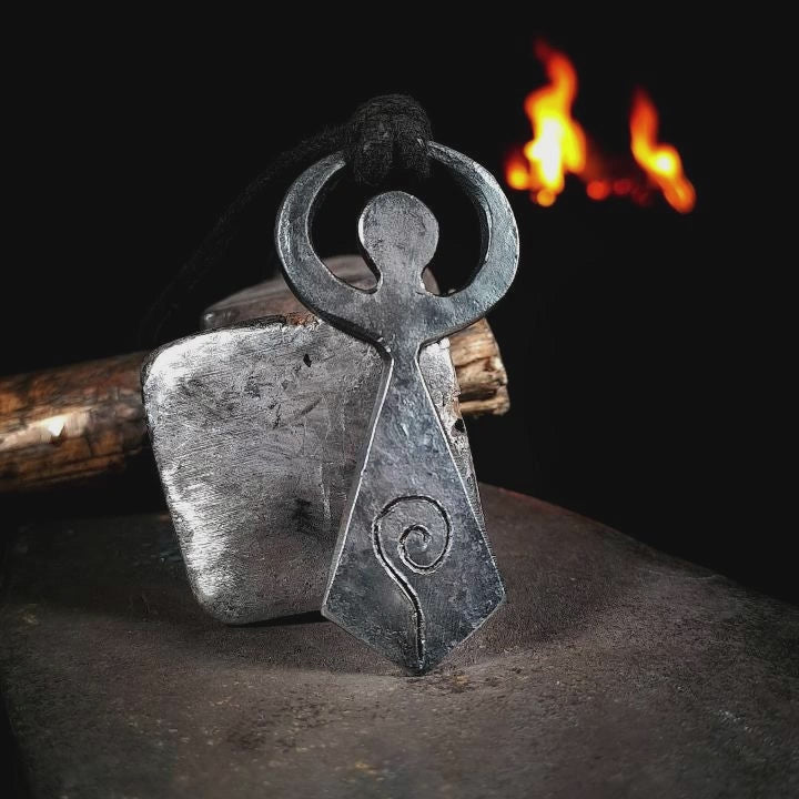 moon goddess pendant