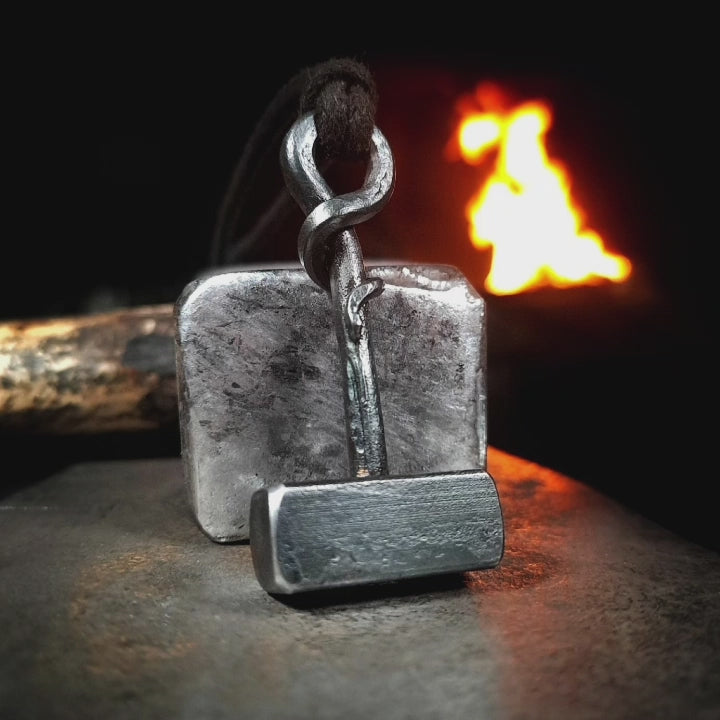 handforged thors hammer mjolnir